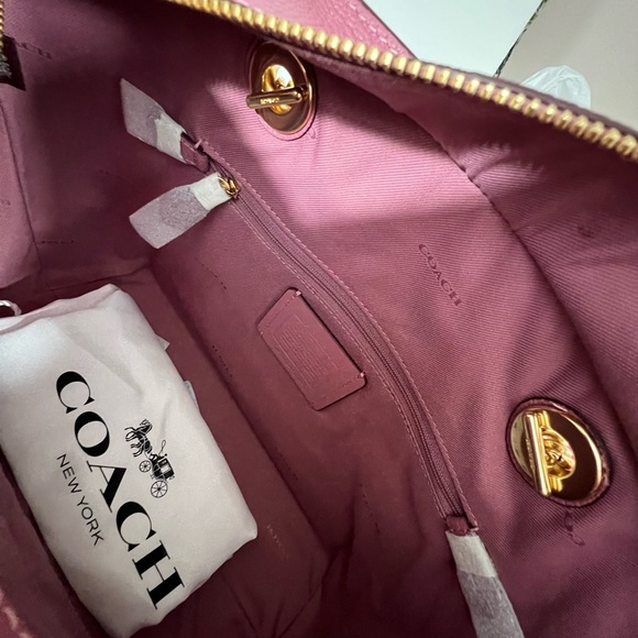 NWT COACH CHAIN TOTE HANDBAG  PURSE 57107 - Picture 7 of 13